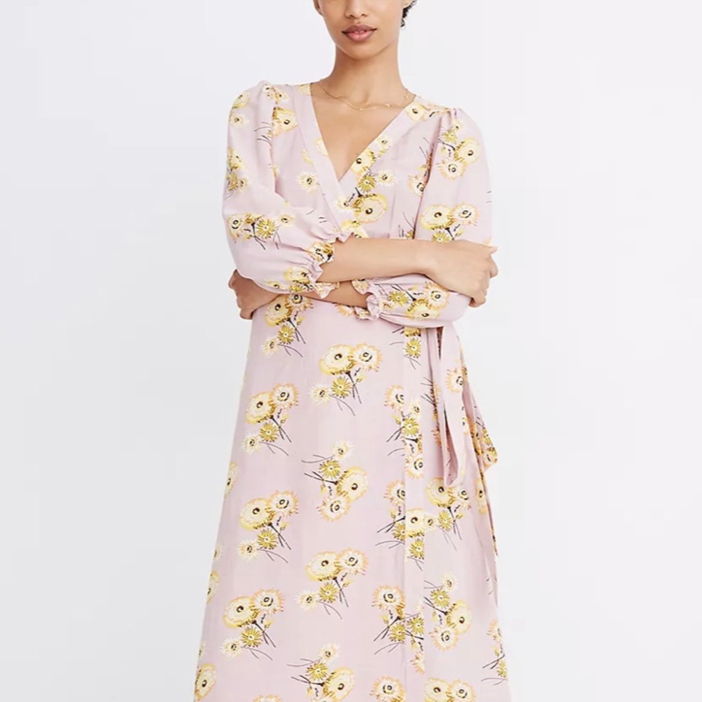 Madewell Dandelion Pink Dress